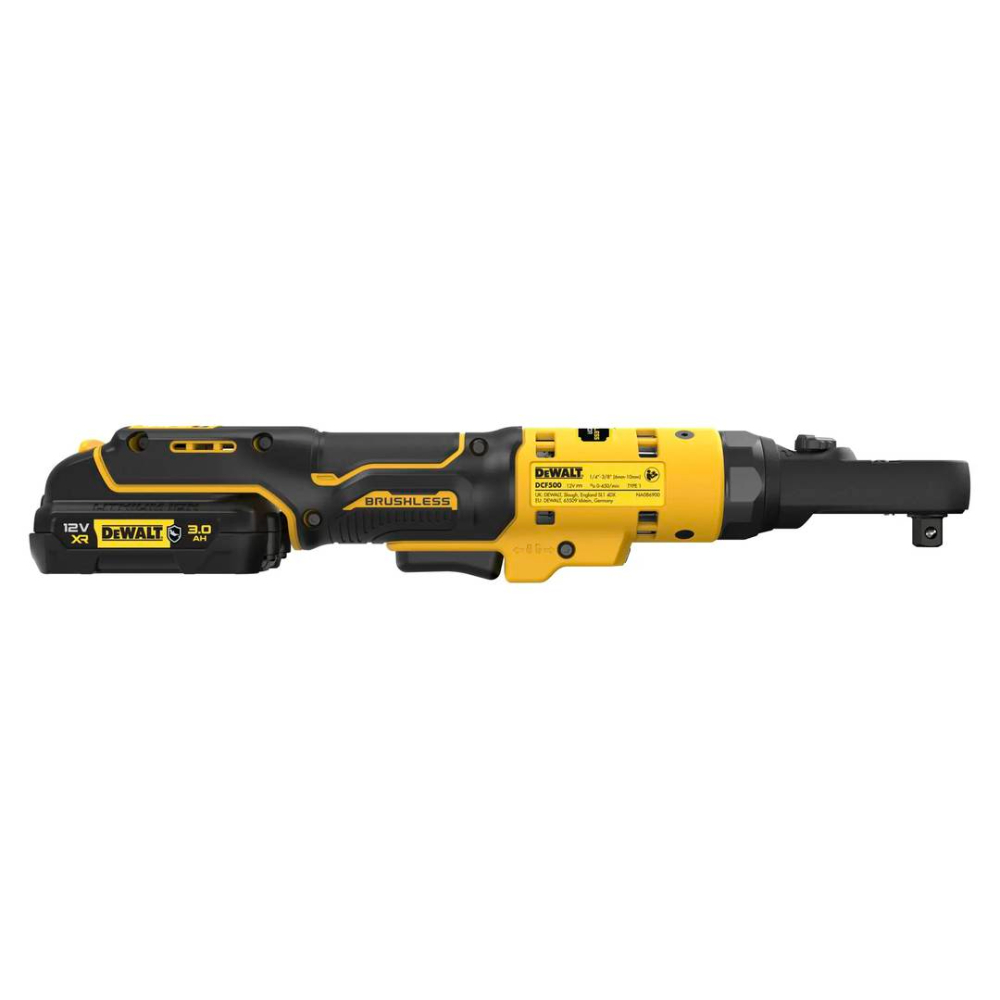 Гайковерт-трещотка аккумуляторный DeWALT DCF500L2G-QW (с 2 АКБ и ЗУ)