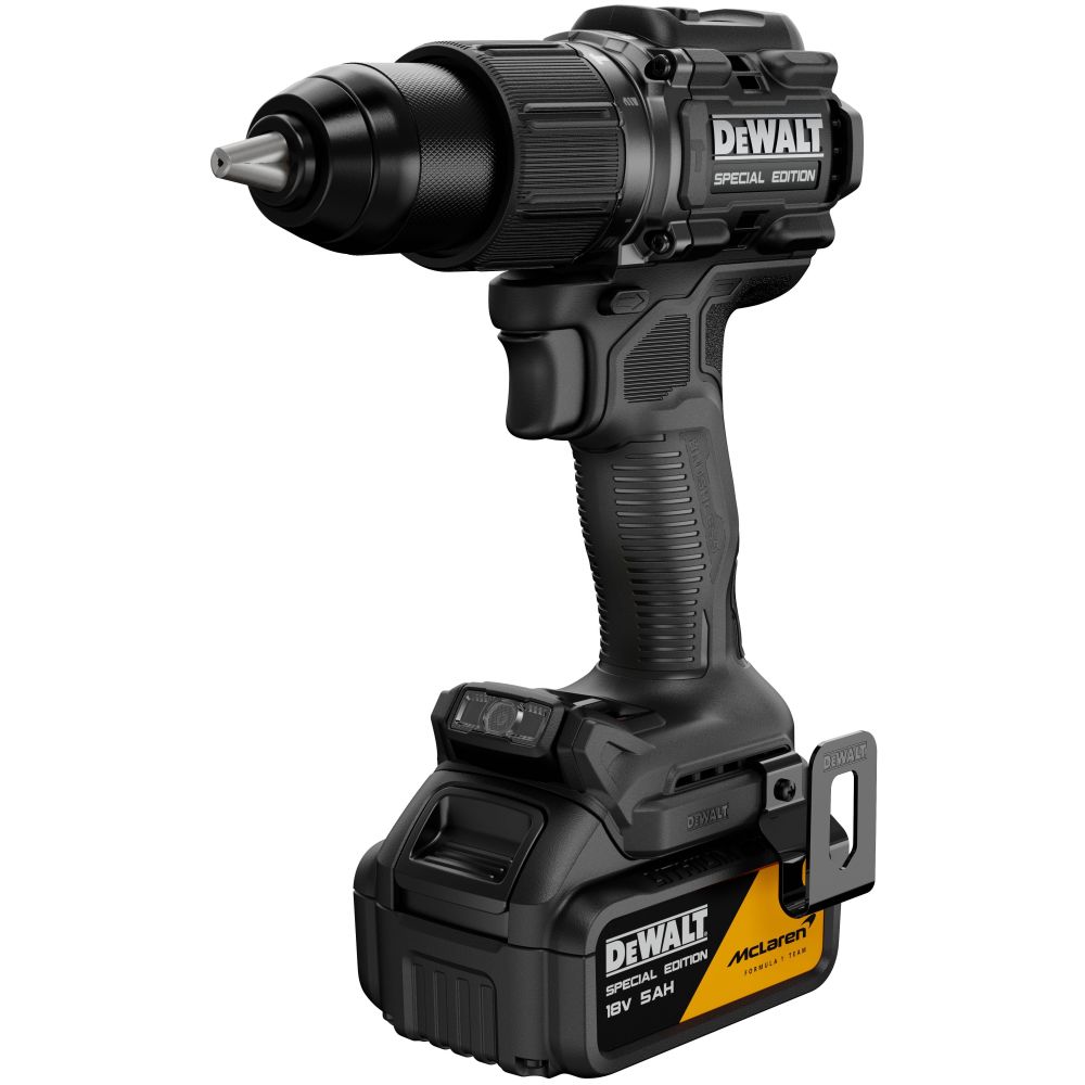 Дрель-шуруповерт аккумуляторная DeWALT McLaren Limited Edition DCD86MP2T-QW (кейс, с 2 АКБ и ЗУ)