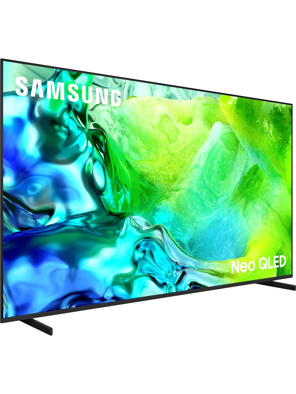 Телевизор Samsung QE55QN80HAUXPY, черный титан