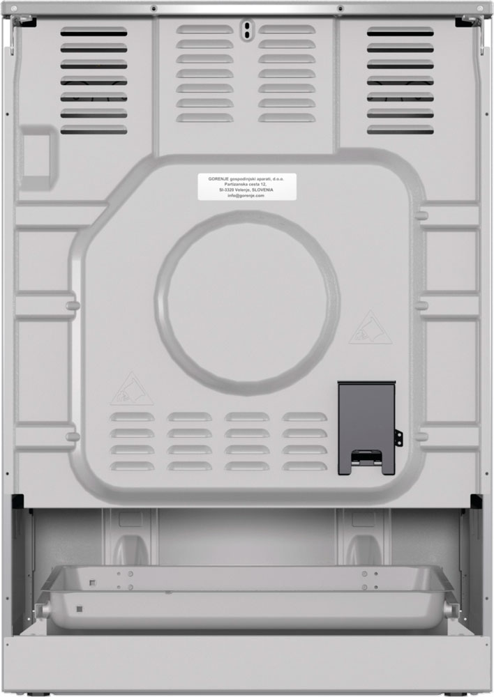 Плита электрическая Gorenje GECS6C70XPA, нержавеющая сталь
