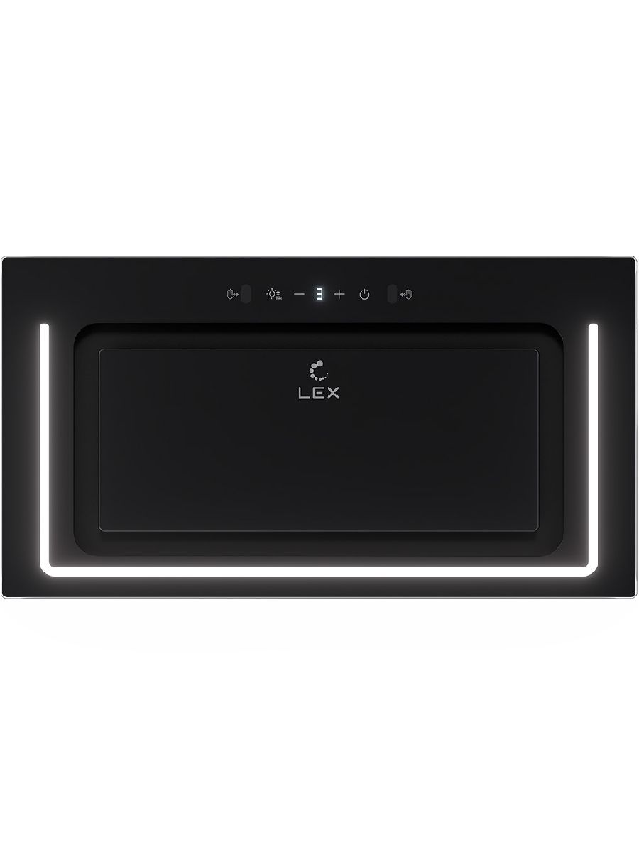 Вытяжка встраиваемая LEX Nova 600 Inverter BL, черный