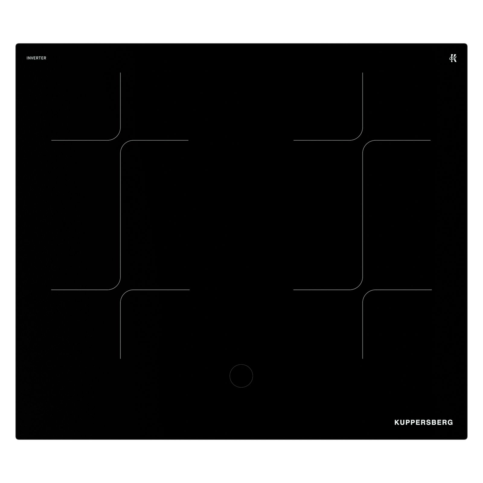 Варочная панель индукционная Kuppersberg ICI 628 Black W, черный