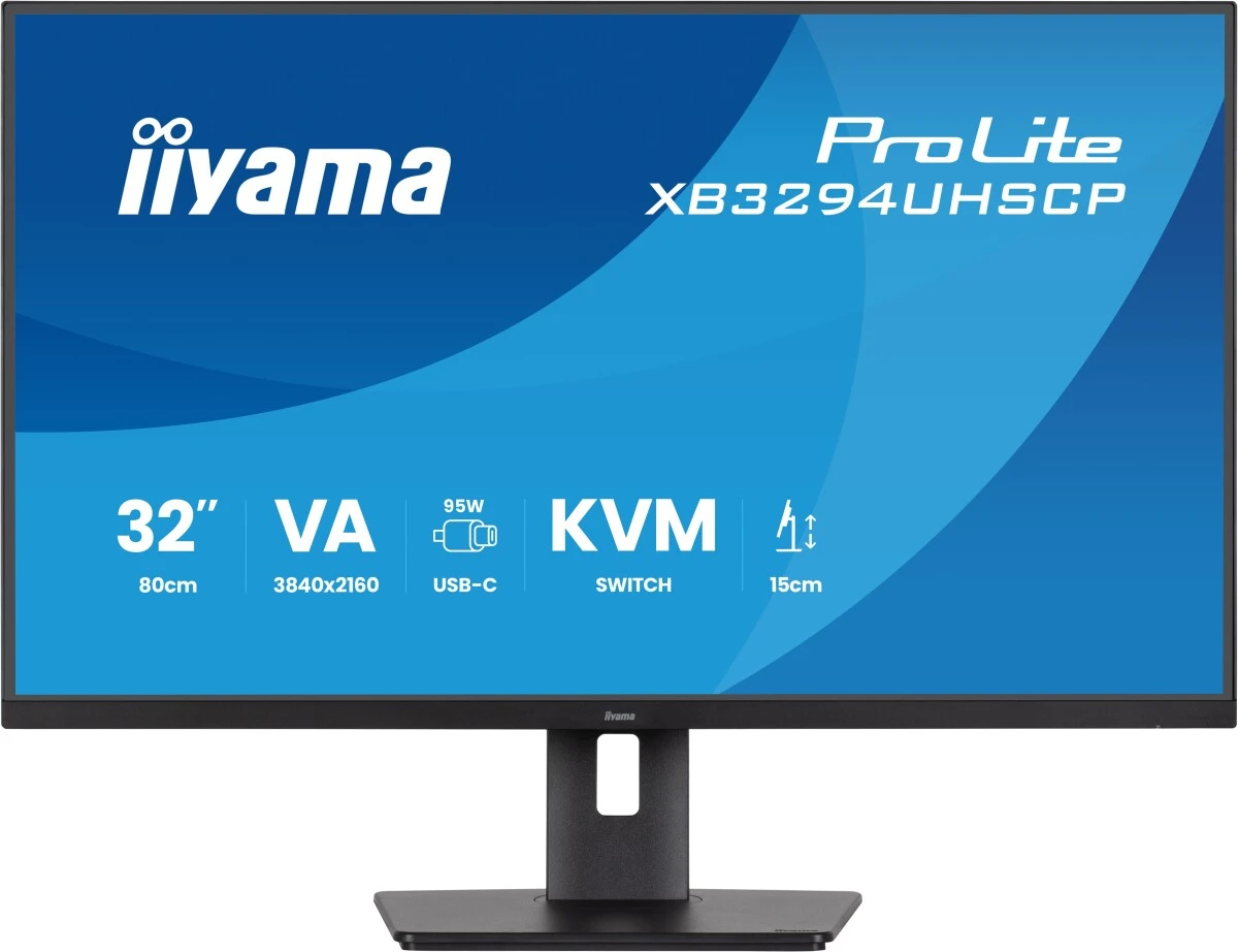 Монитор Iiyama XB3294UHSCP-B1, черный
