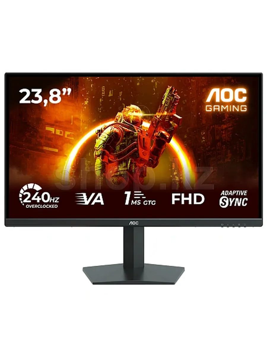 Монитор AOC 24G10ZNE, черный/красный