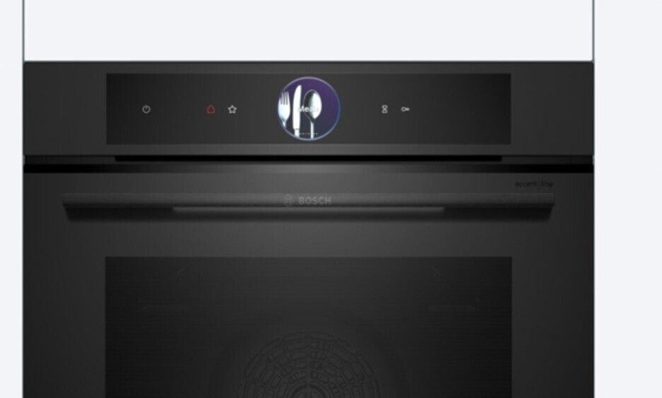 Духовой шкаф электрический Bosch HBG976MM1, матовый черный