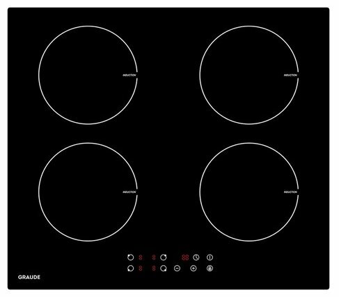 Варочная панель электрическая GRAUDE IK 60.0, черный