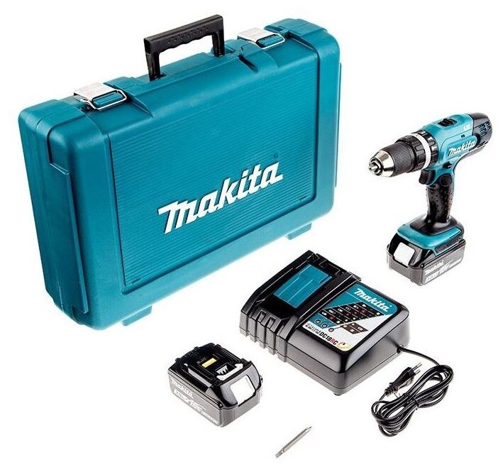 Дрель-шуруповерт Makita DHP453RFE