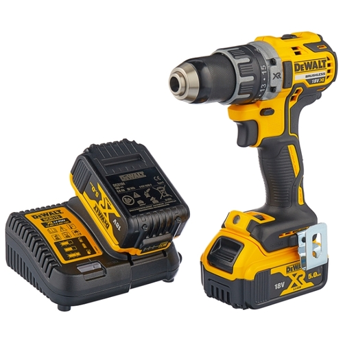 Дрель-шуруповерт аккумуляторная DeWALT DCD791P2-QW, (кейс, 2 АКБ и ЗУ)