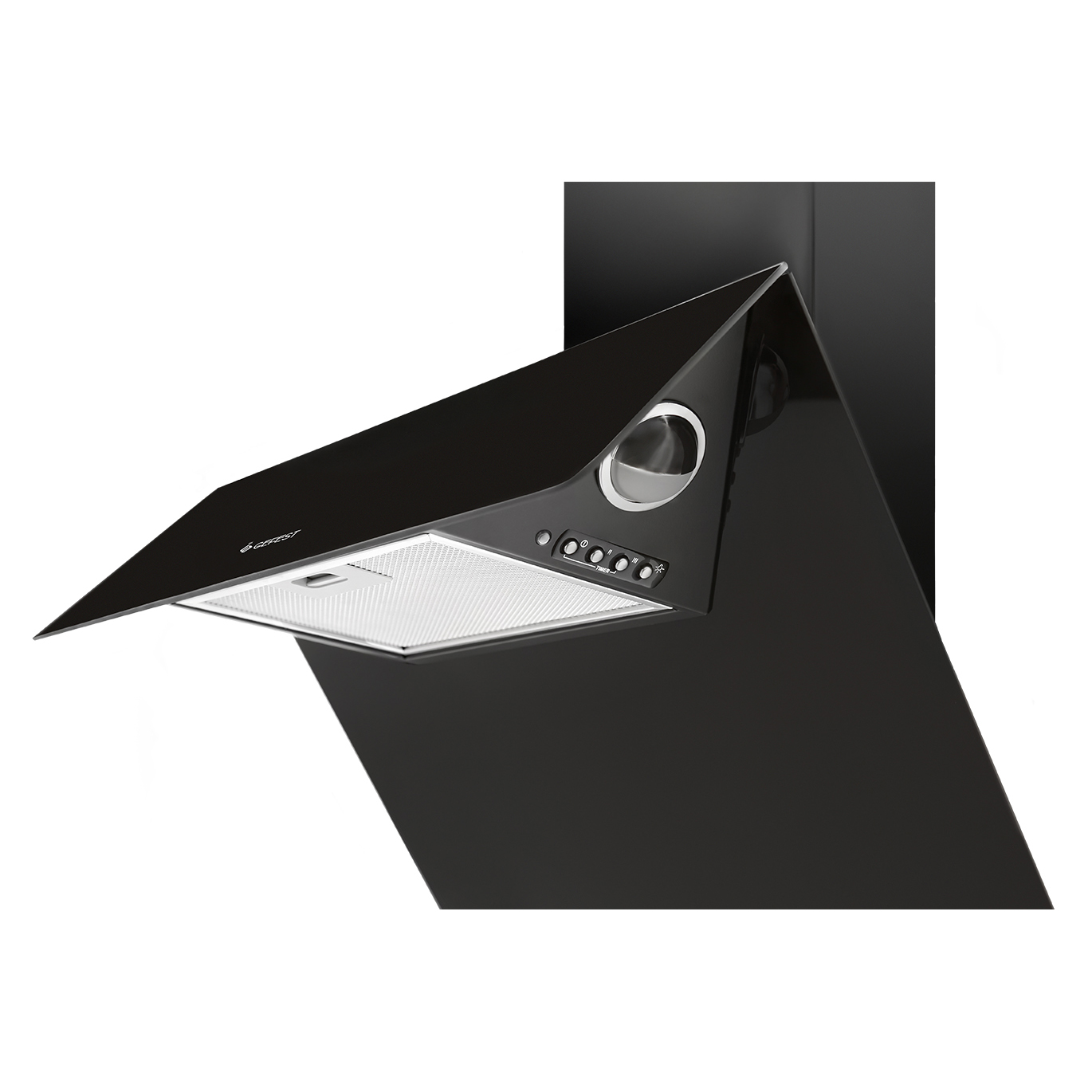 Вытяжка наклонная GEFEST ВО 3604 Д2А, черный