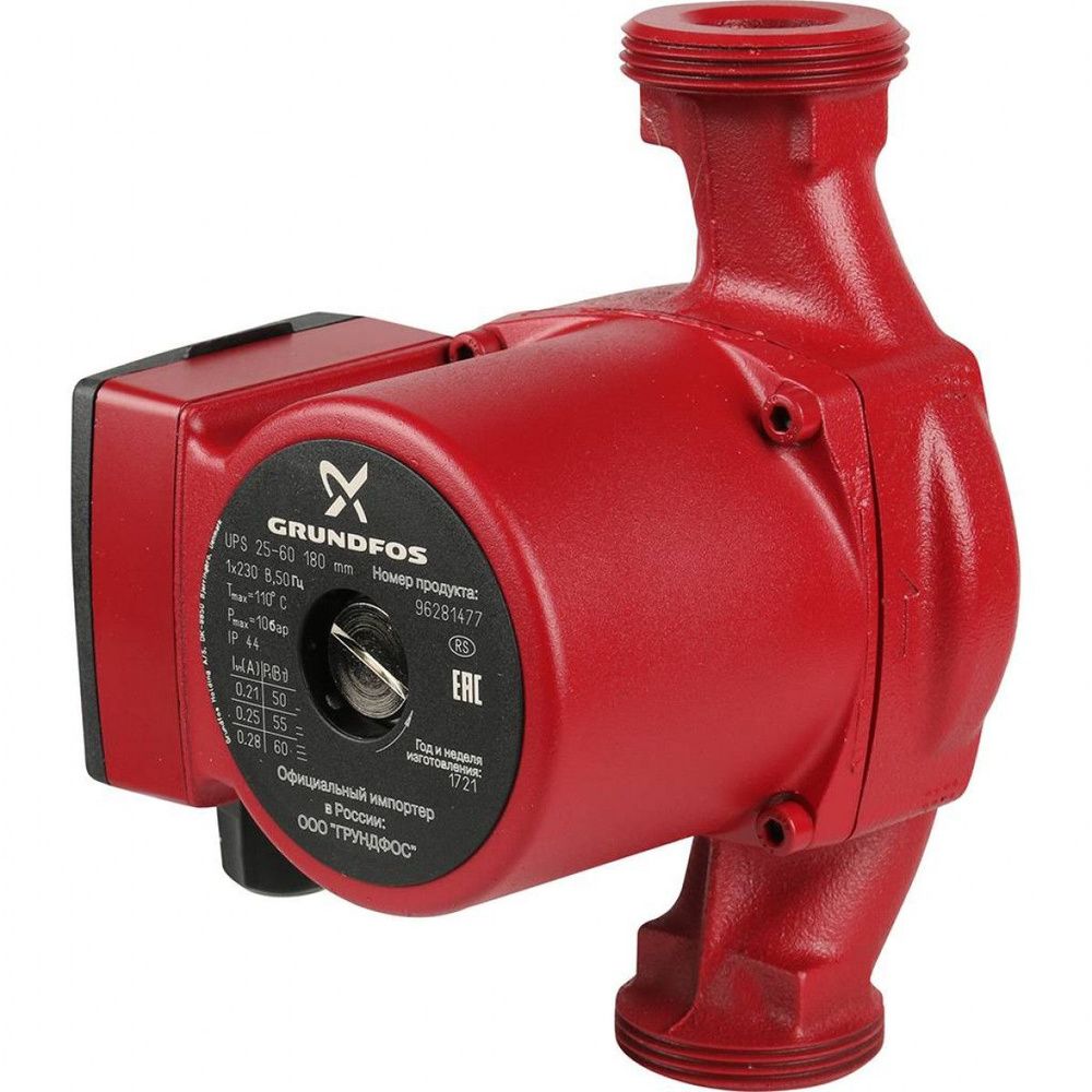 Насос циркуляционный Grundfos UPS 25-60 180