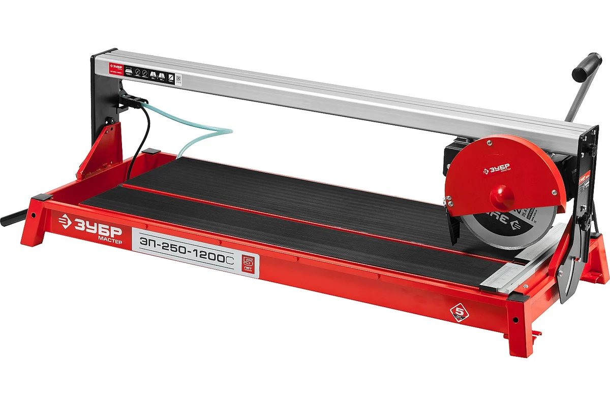 Плиткорез электрический стационарный ЗУБР Мастер ЭП-250-1200С