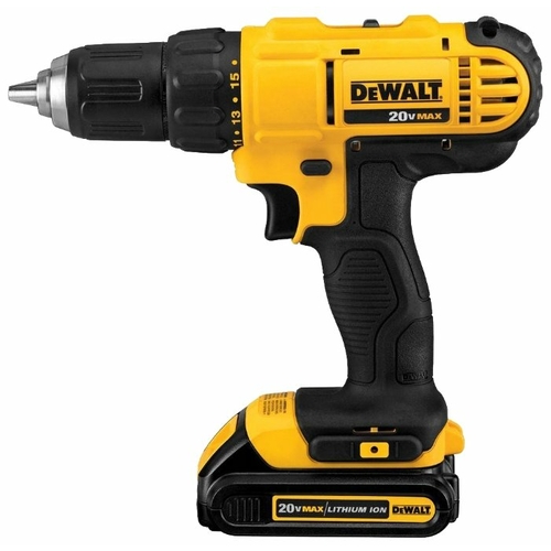 Дрель-шуруповерт DeWalt DCD771C2-QW (кейс в комплекте)