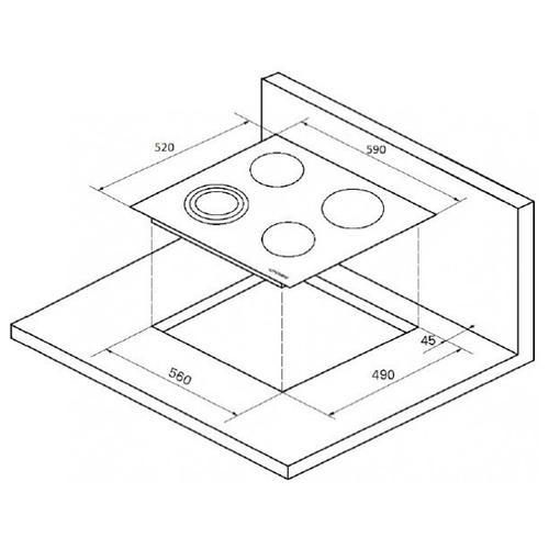 Варочная панель Kuppersberg ECS 603