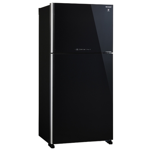 Холодильник Sharp SJ-XG60PG-BK, черный/стекло
